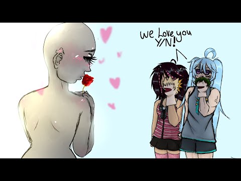 Two losers play a horror game, get scared and play y/n bakudeku story