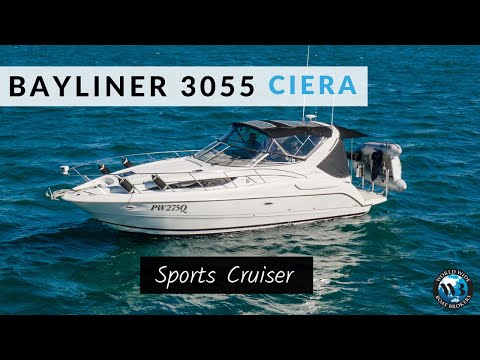 Tour inside this Bayliner 3055 Ciera Sports Cruiser | For Sale