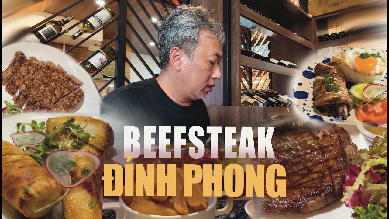 Beefsteak in Ho Chi Minh City with Nguyễn Quang Dũng