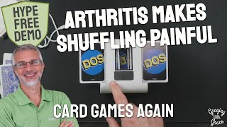 Card Shuffler for Arthritis Hands - Close Look at ShuffleBox