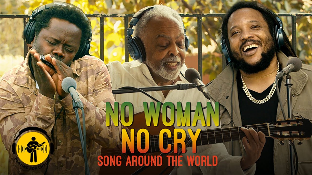 No Woman No Cry ft. Gilberto Gil and Stephen Marley, Playing For Change, Song Around The World