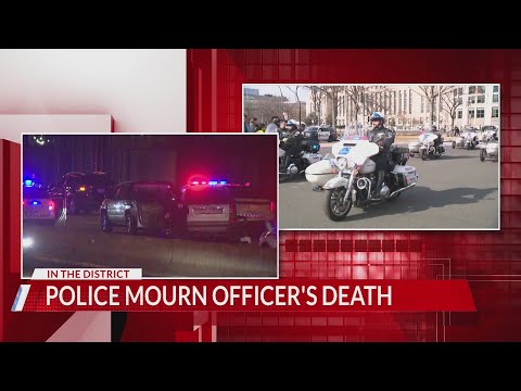 DC police officer dies in hospital weeks after being struck on I-695