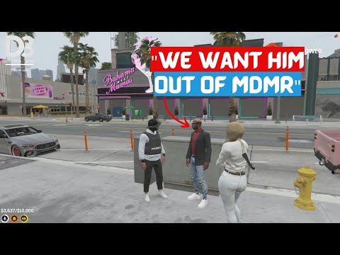 MC Fixer Wants Sparky Out Of MDMR Because Of This ... | NoPixel Mandem GTA RP