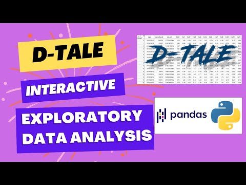 How to quickly explore data using D-tale library in python