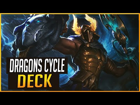 PANTHEON & SHYVANA WHITEFLAME COMBO! Dragons Cycle Deck - Legends of Runeterra 3.0