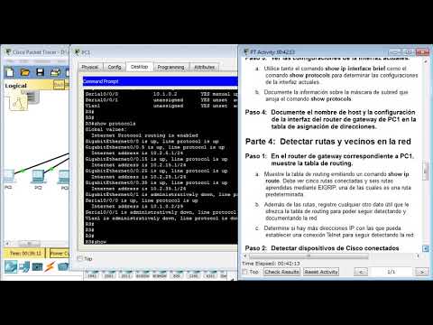 8.1.1.8 Packet Tracer - Troubleshooting Challenge - Documenting The Network
