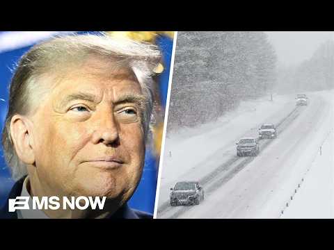 Trump admin denied disaster relief to 4 blue states after massive blizzard: Politico