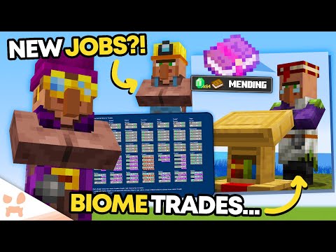 THE CONTROVERSIAL MINECRAFT TRADING UPDATE IS BACK + NEW VILLAGERS NEXT?!