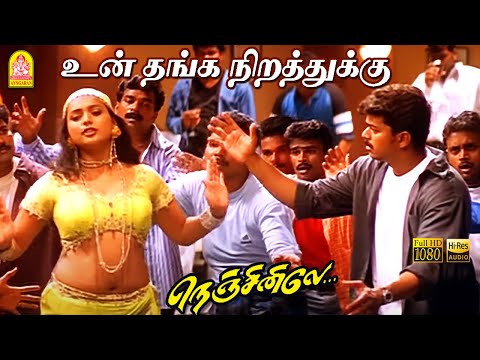 Thanga Nirathuku - HD Video Song | உன் தங்க நிறத்துக்கு தான் | Nenjinile | Vijay | Isha | Deva