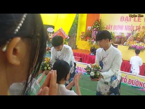 Fase 2: Quốc Kỳ, Đạo Kỳ, Phút Phút Nhập Từ Bi Quán -Dâng Hoa Đại Lễ Động Thổ Tổ Đường Chùa Đông Thiên