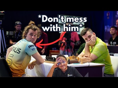 When Magnus Carlsen wants to win at all costs | Nepo vs Carlsen