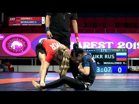GOLD Women's GP No-Gi - 53 kg: S. SKRYPNYK (UKR) v. O. MOSKALENKO (RUS)