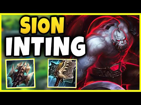 HOW TO PLAY INTING SION PROPERLY IN SEASON 11! - League of Legends