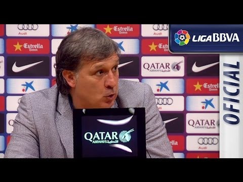 Rueda de Prensa de Gerardo Tata Martino tras el FC Barcelona (4-0) Granada CF - HD