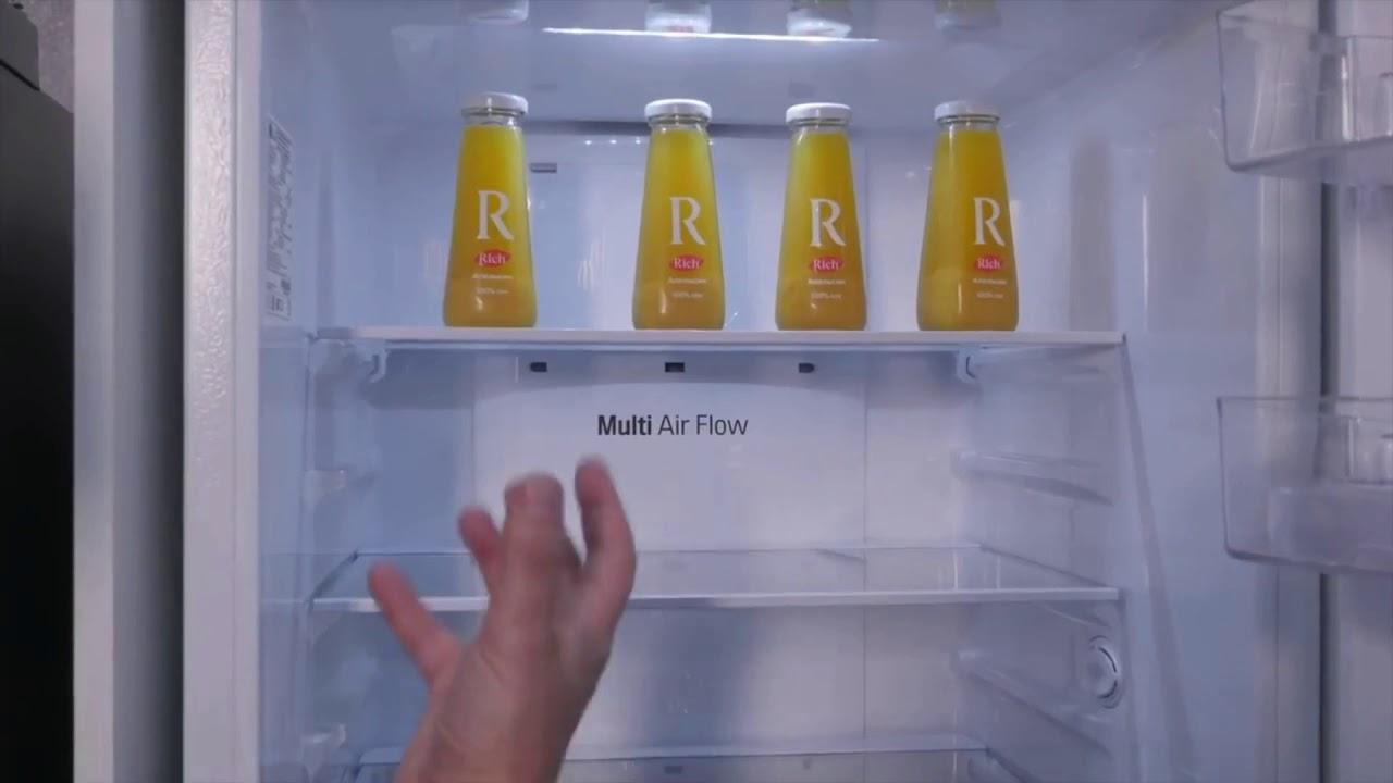 LG Einbau Kühl-Gefrierkombination | 273 Liter Nutzinhalt | Total No-Frost | Multiairflow Umluftkühlung | Smart ThinQ, GR-N266LLR