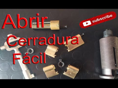 Extracción del bombín de seguridad