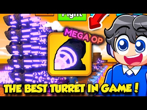 THIS is the MOST OP TURRET In Build Ur Base...