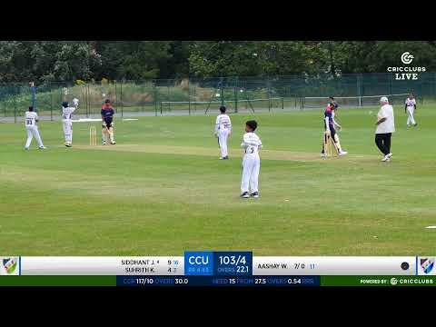 2023 CCA UK Tour - CCA UK U14 Vs Cricket 4 Cure U14