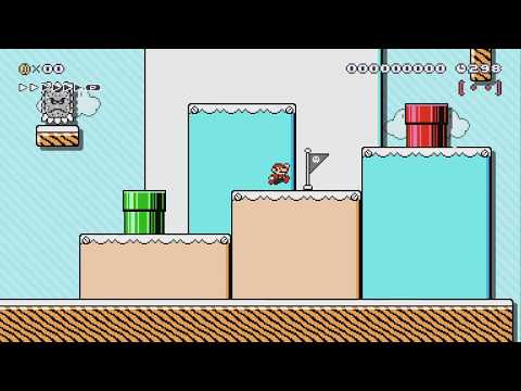 Thwomp Palace by zoom02 - Super Mario Maker 2 - No Commentary 1bv