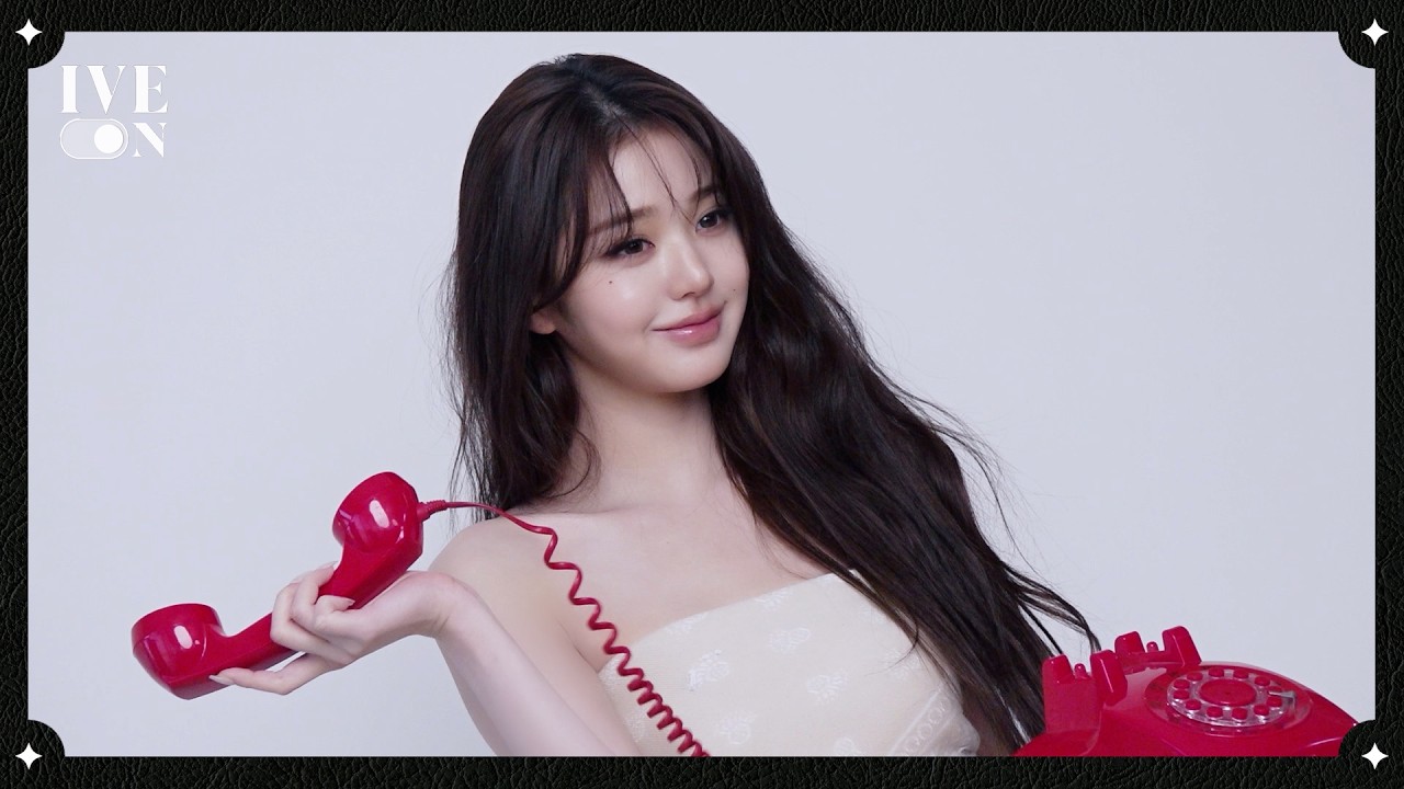 [IVE ON] JANGWONYOUNG X BARRIE BEHIND