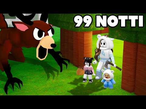 Timmy e Lucy giocano 99 notti per la prima volta insieme su roblox.