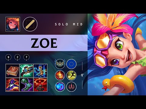 Zoe Mid vs Vladimir - EUW Challenger Patch 25.24