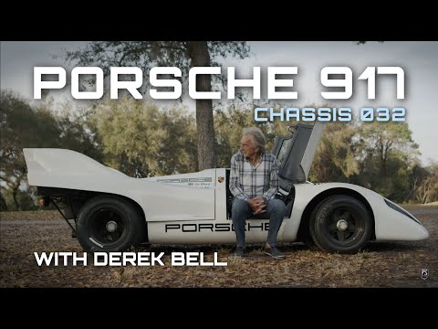 Derek Bell and the Porsche 917-032 by PS Automobile