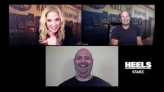 Mary McCormack and Chris Bauer Discuss Their Roles in 'Heels' video