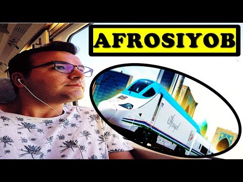 Afrosiyob Yüksek Hızlı Tren İncelemesi Semerkand | Özbekistan | ORTA ASYA TURU