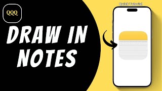 How To Draw And Sketch On iPhone Notes ?