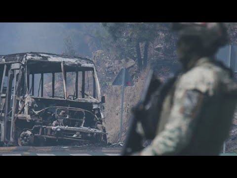 Violence erupts in Mexico after death of cartel leader