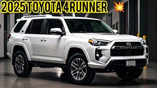 🔥First Look😱2025 Toyota 4runner Is Here!🔥SUV KING🚀