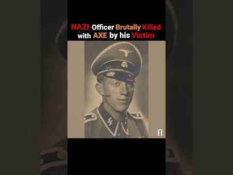 Brutal Death of Johann Niemann - Nazi SS Officer Killed during Sobibor Uprising #shorts #nazigermany