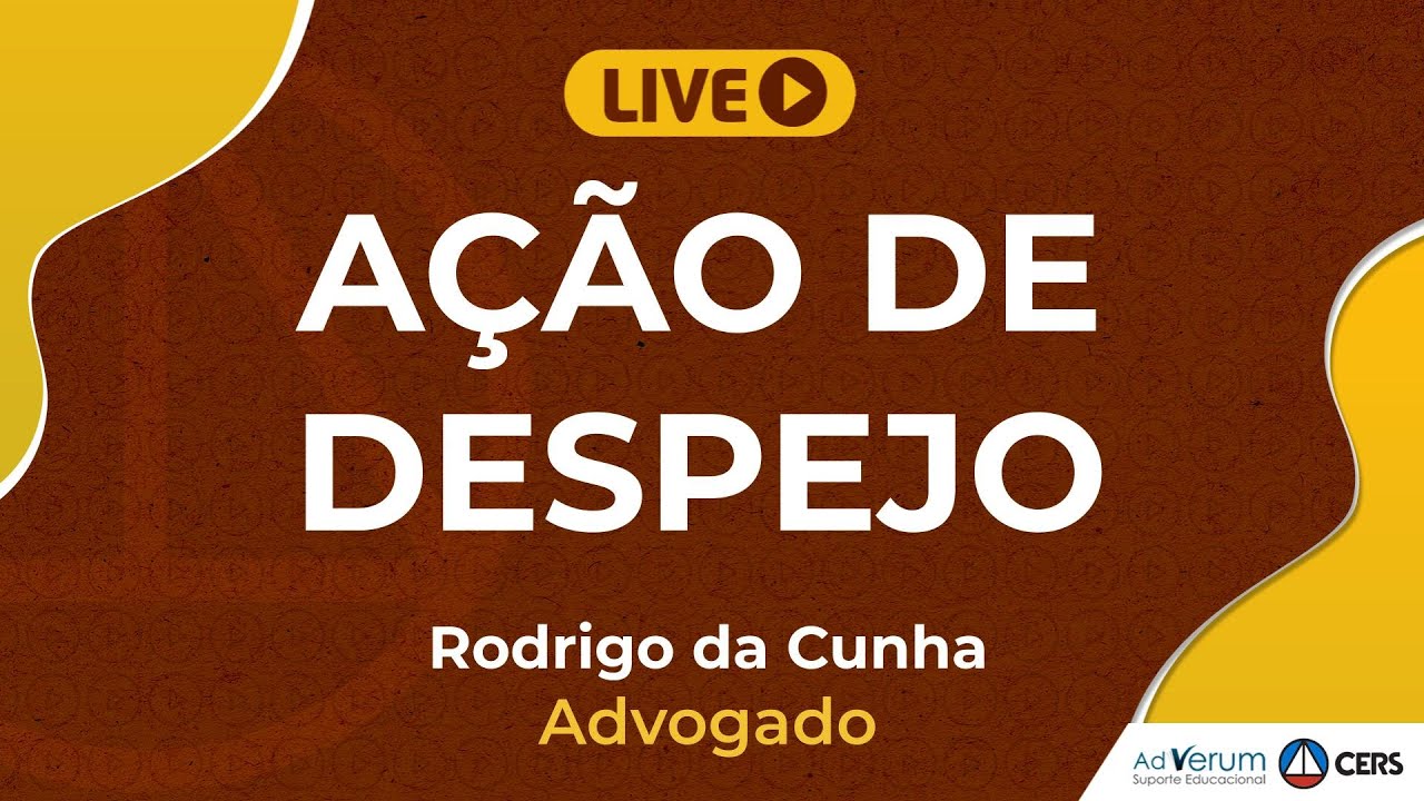 Ações de despejo | Prof. Rodrigo da Cunha