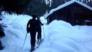preview picture of video 'ski de randonnee.wmv'