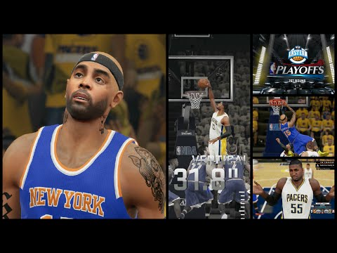 NBA 2K15 MY CAREER PLAYOFFS QFG3 PS4 - Pacers Fight For Overtime At Home! | iPodKingCarter