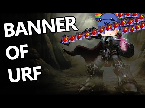 League of Legends - BANNER OF URF FREE WIN - Full Game With Friends
