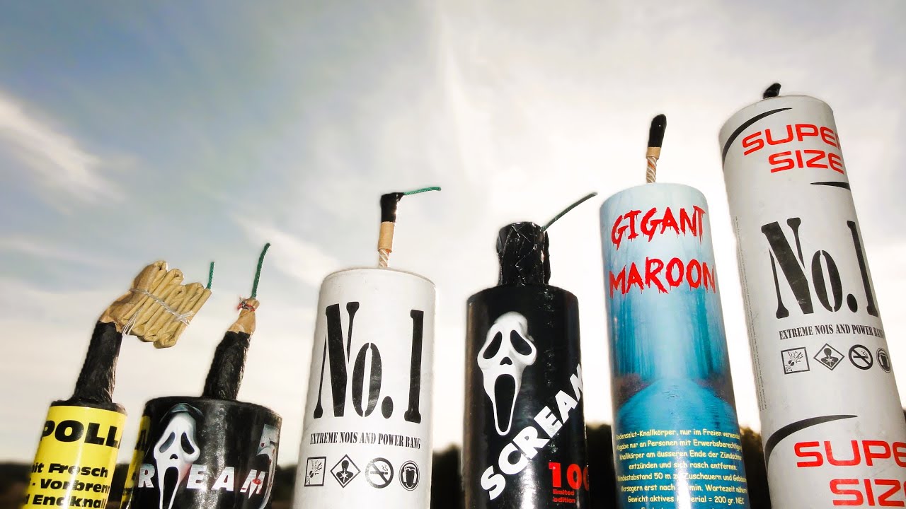 Mega XXXL Polenböller Compilation