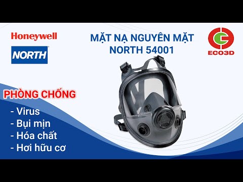 NORTH 54001 - Mặt nạ phòng độc nguyên mặt hàng đầu Việt Nam