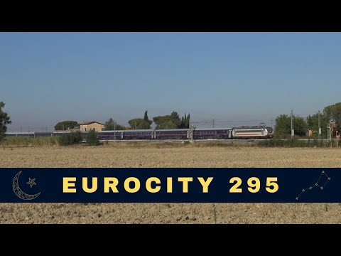 EuroNight NightJet 295 arriving in Rome