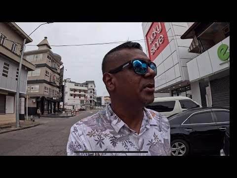 WALKING THE STREETS OF PARAMARIBO SURINAME