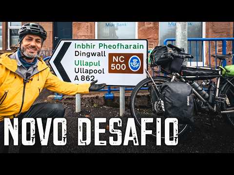NORTH COAST 500 by Bicycle: The Dangers of Highways and Wild Camping - EP.203