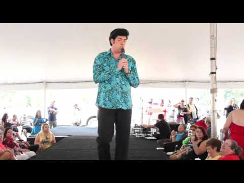 Austin Irby sings 'Return To Sender' Elvis Week 2015