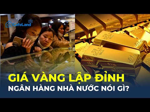 Ngân hàng Nhà nước CHÍNH THỨC LÊN TIẾNG khi giá vàng liên tục LẬP ĐỈNH | CafeLand