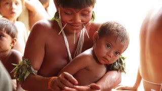 O Povo Yanomami está contaminado por mercúrio de garimpo