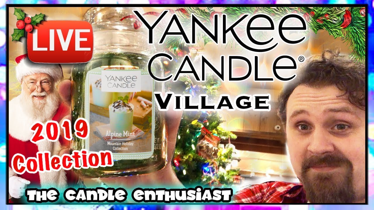2019 Yankee Candle Village - CHRISTMAS - Mountain Collection - ALL Holiday Returning Favorites