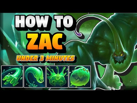 How To Zac Support in *Under 3 Minutes*
