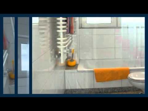 Oberkassel: Single-Apartment mit Gartenmitbenutzung in bester Wohnlage. Wohn-Schlafraum mit Bett,