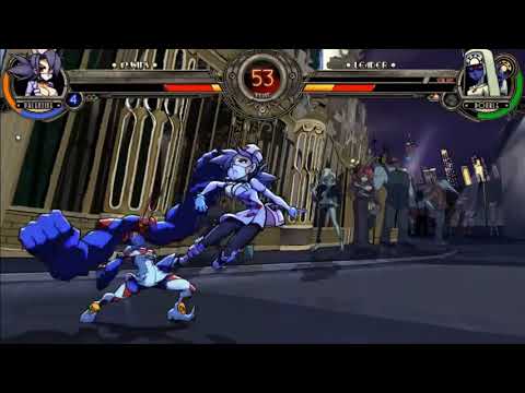 Skullgirls Training Match VS Nightmare Peacock/Dbl