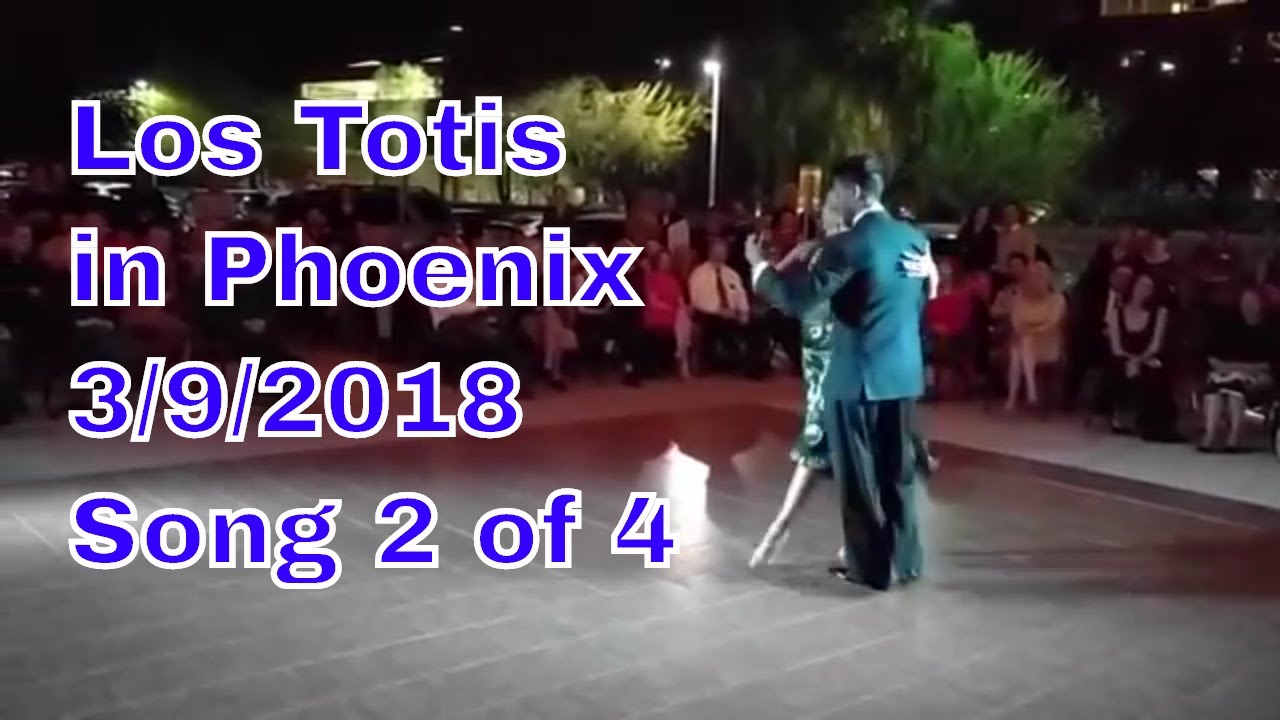 Los Totis Virginia Gomez and Christian Marquez Perform in Phoenix, Arizona 3/9/2018 Song 2 of 4